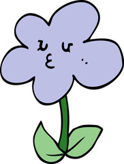 cartoon flower