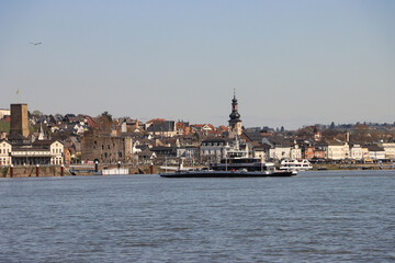 Fototapeta premium Blick auf Rüdesheim am Rhein