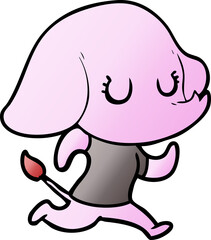 cute cartoon elephant