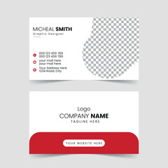 Creative modern name card and business card
