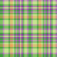 Plaid seamless background. Fabric texture tartan. Textile vector pattern check.