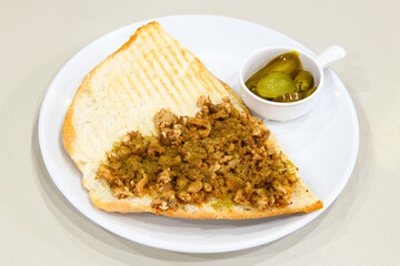 Traditional Turkish Food Kokorec. Izmir kokorec. 