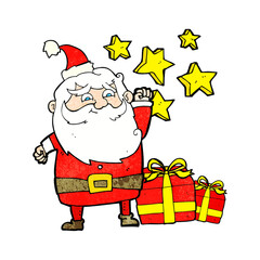 cartoon santa claus