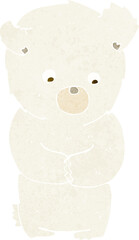 cute cartoon polar bear