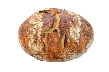 bread - sourdough bread on the white background