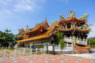Jiji Wuchang Temple in Nantou of Taiwan