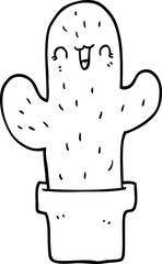 cartoon cactus