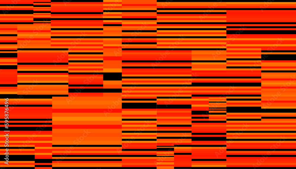Poster Geometric pattern background, vector abstract contemporary multicolored trendy pattern. Striped line background. Modern op-art