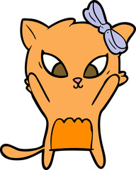 cartoon cat