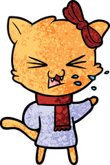 cartoon cat