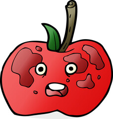 cartoon apple
