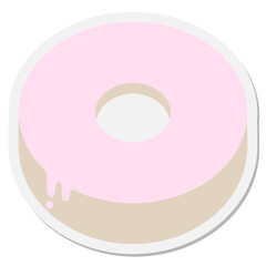 donut sticker