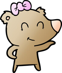 bear cartoon chraracter