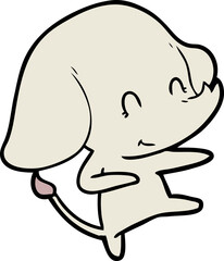 cute cartoon elephant