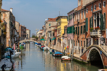 Obraz na płótnie Canvas Picture of Venice in spring, Italy.