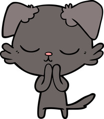 cute cartoon dog