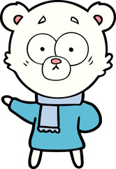 polar bear cartoon