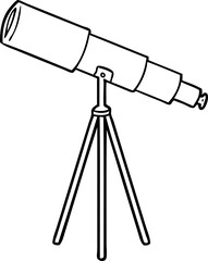 cartoon telescope