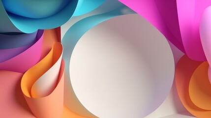 abstract colorful 3D background