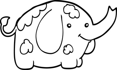 cartoon elephant