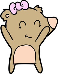 bear cartoon chraracter