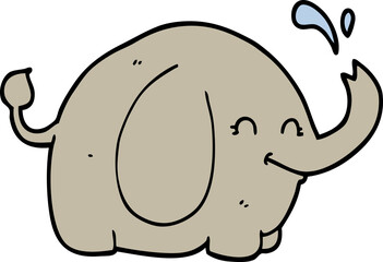 cartoon elephant