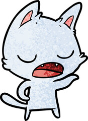 talking cat cartoon