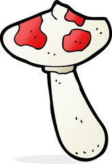 cartoon toadstool