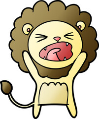 cartoon lion