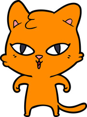 cartoon cat