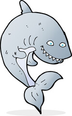 cartoon shark