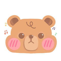 teddy bear with song