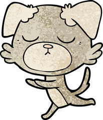 cute cartoon dog