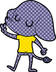 cute cartoon elephant