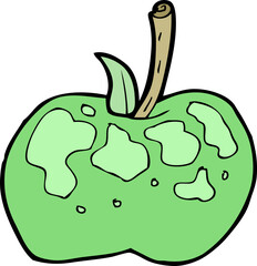 cartoon apple