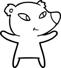 cute cartoon bear