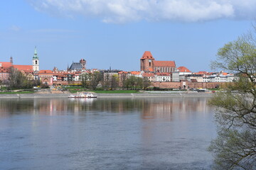 Toruń, gotyckie miasto wpisane na listę UNESCO, architektura, gród, europa, podróż, stary,...