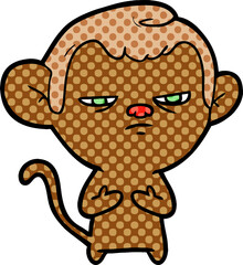 cartoon monkey