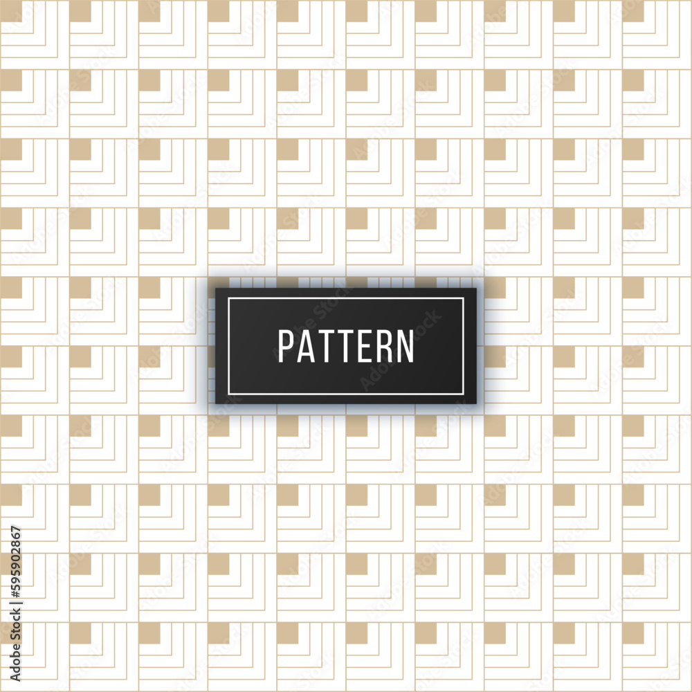Poster geometric figure and abstract square style lines pattern background design