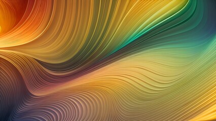 Abstract wavy background, generative AI