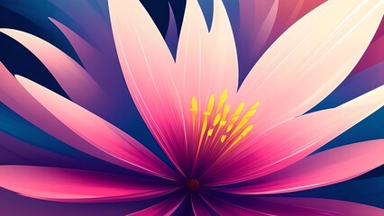 Close-up of a purple flower on a dark background, generative AI