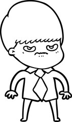 cartoon boy