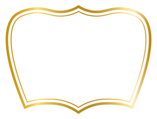 decorative frames banner label collection png transparent background transform Your designs with gold frame