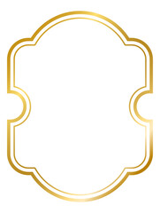 decorative frames banner label collection png transparent background transform Your designs with gold frame