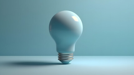 creative light bulb, idea, creativity, generated by ai