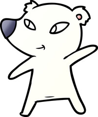 polar bear cartoon