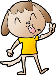 cute cartoon dog