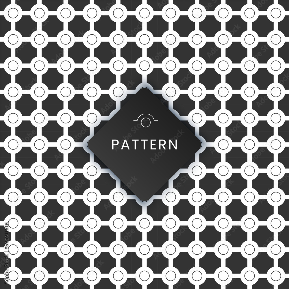 Poster abstract seamless pattern vector suitable for interior design