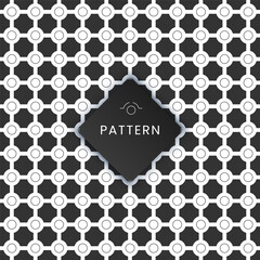 Abstract seamless pattern vector suitable for interior design