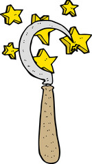 cartoon magic sickle